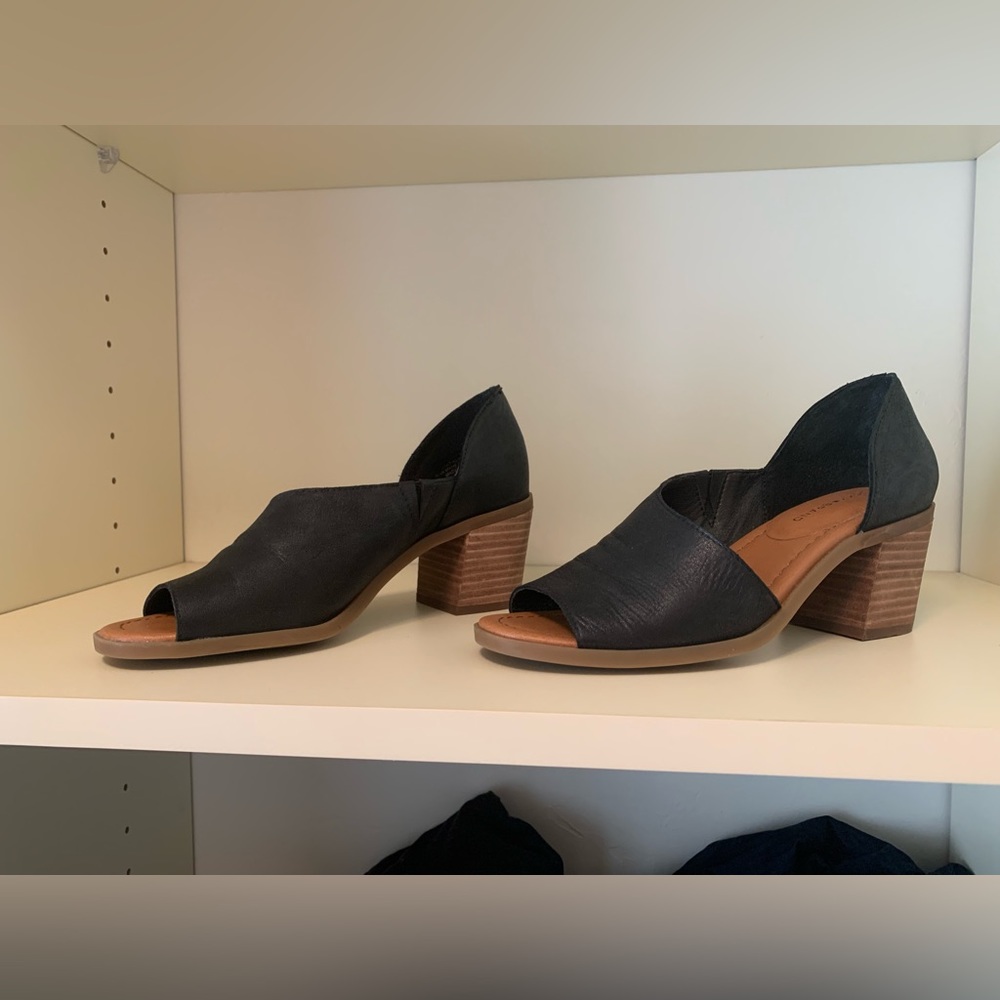 Lucky Brand Black heels. Size 8